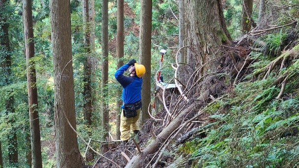 森林分野のカーボンクレジットの創出に向けて（京都府京丹波町）