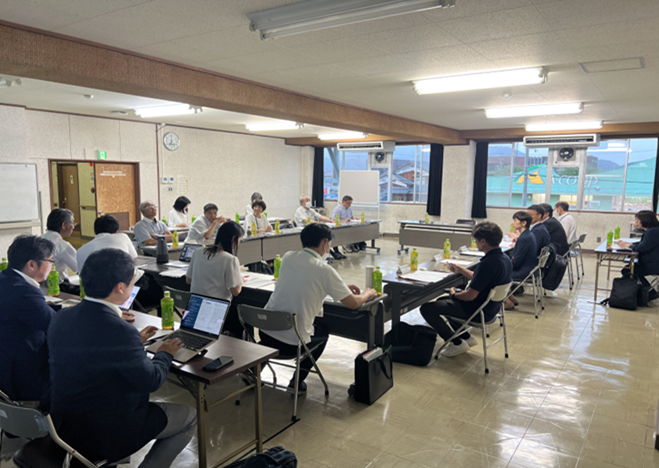 【写真】第1回 医療MaaS導入検討会の様子