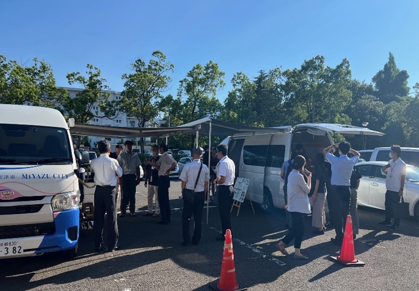 【写真3】展示会兼遠隔医療セミナー模様（敦賀会場）