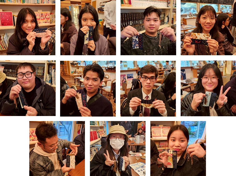 大阪観光大学の留学生の皆さん